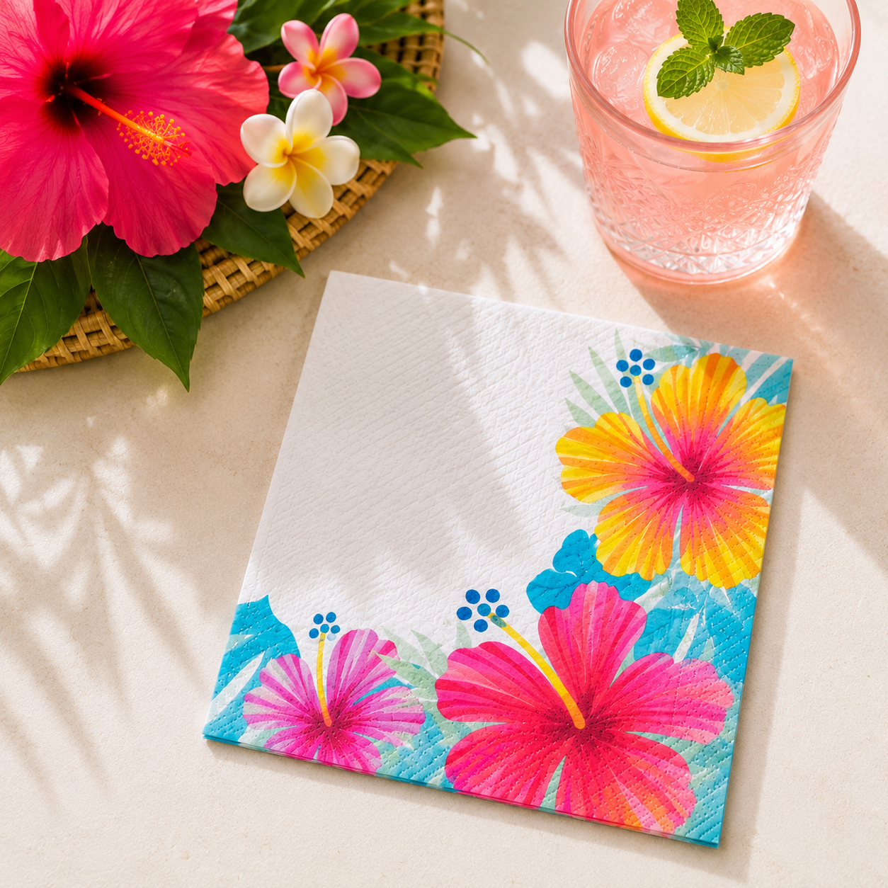 Summer Dream Lunch Napkins, 16ct