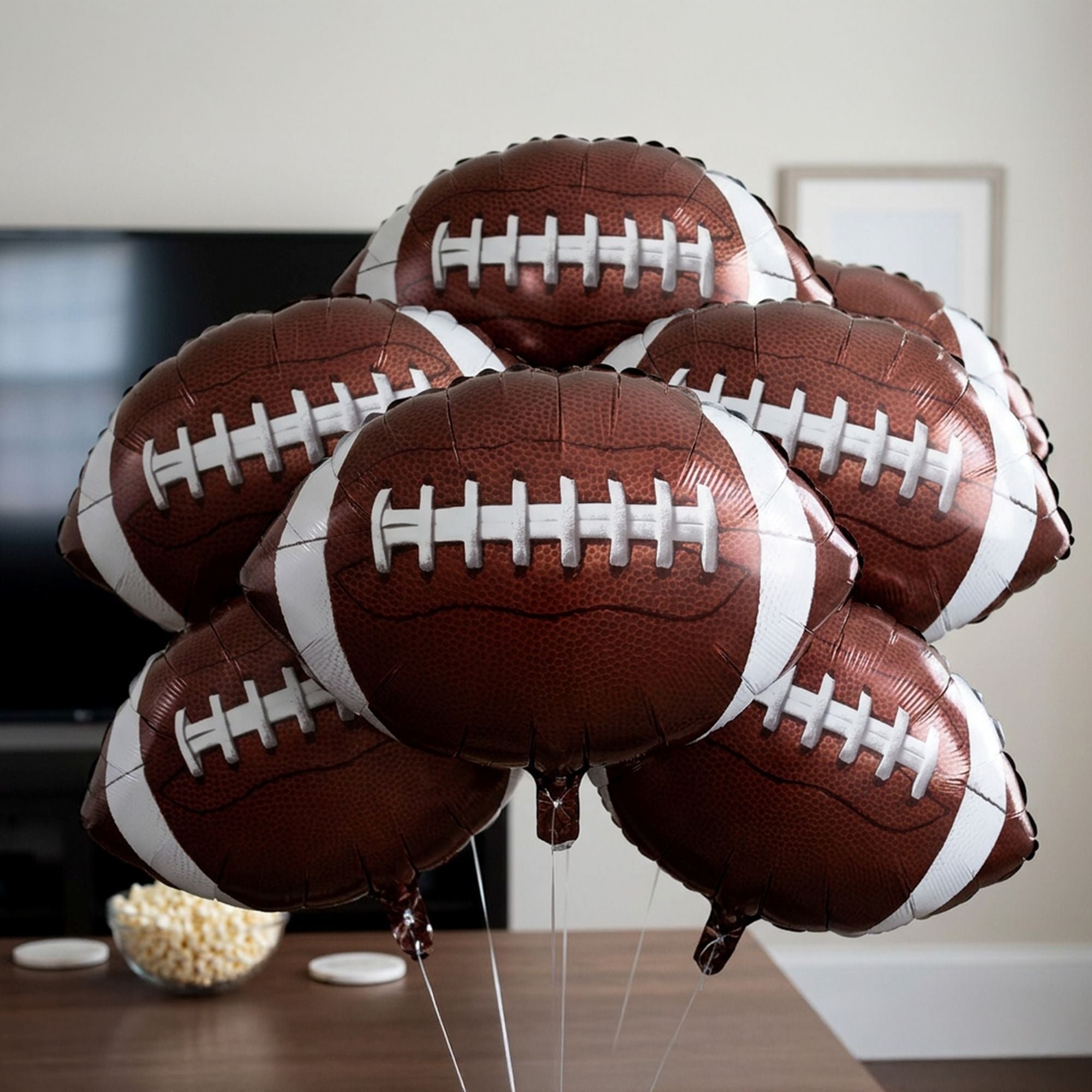 Football Balloon Bouquet, 10pc