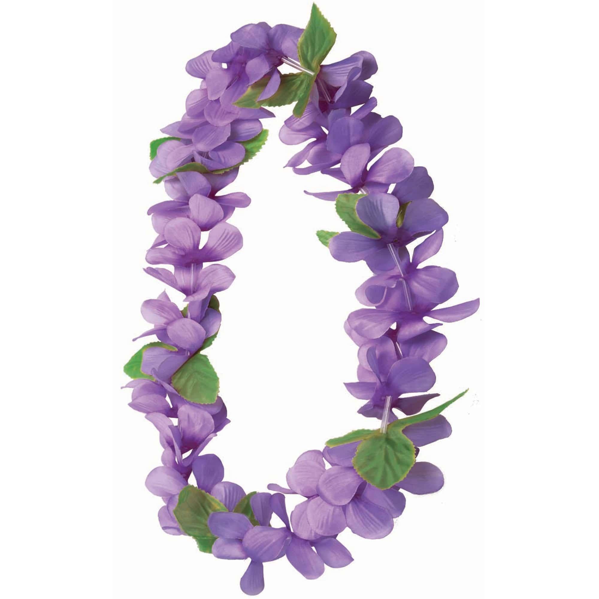 Pastel Floral Lei, Assorted Colors
