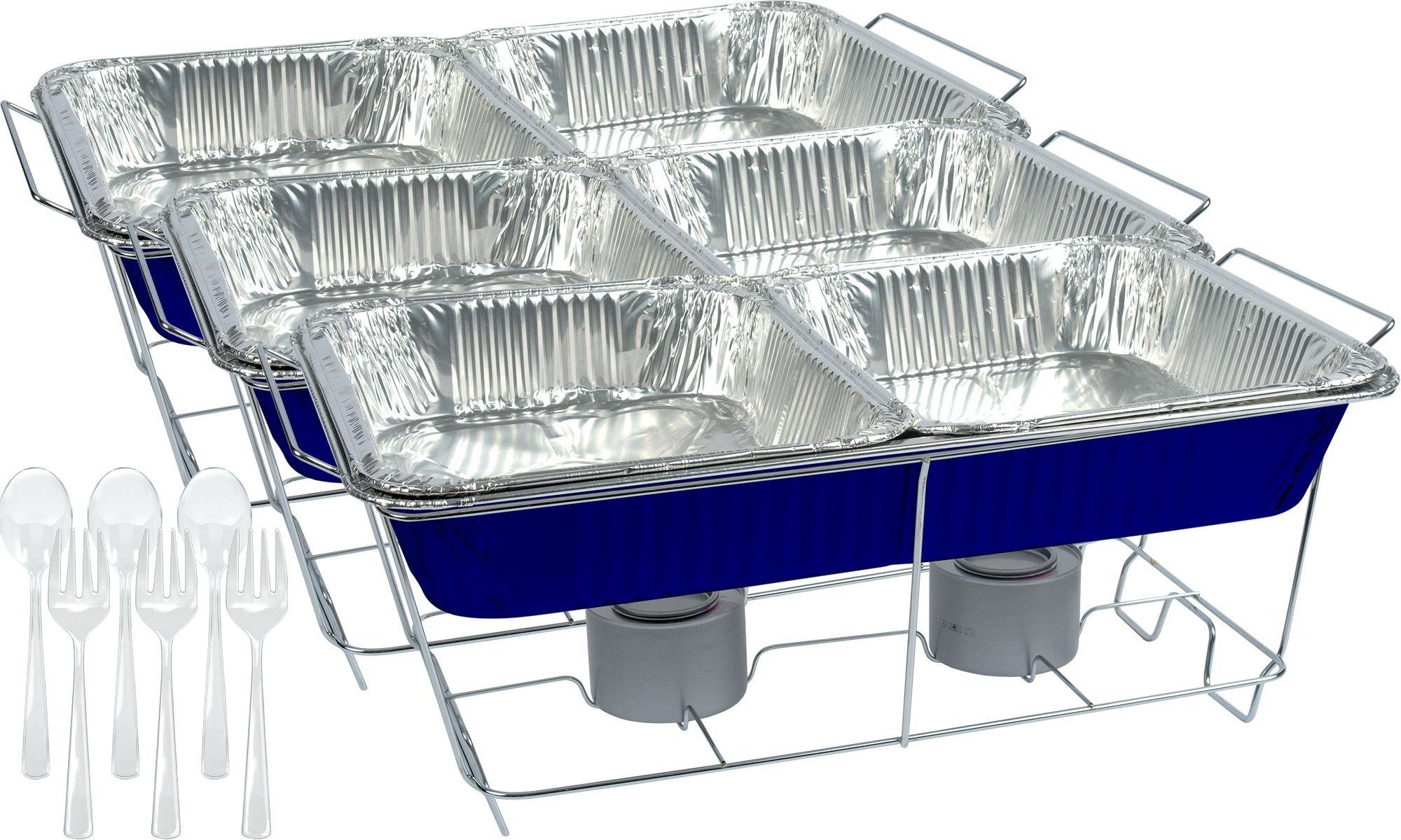 Chafing Dish Buffet Set, 24pc, Assorted Colors