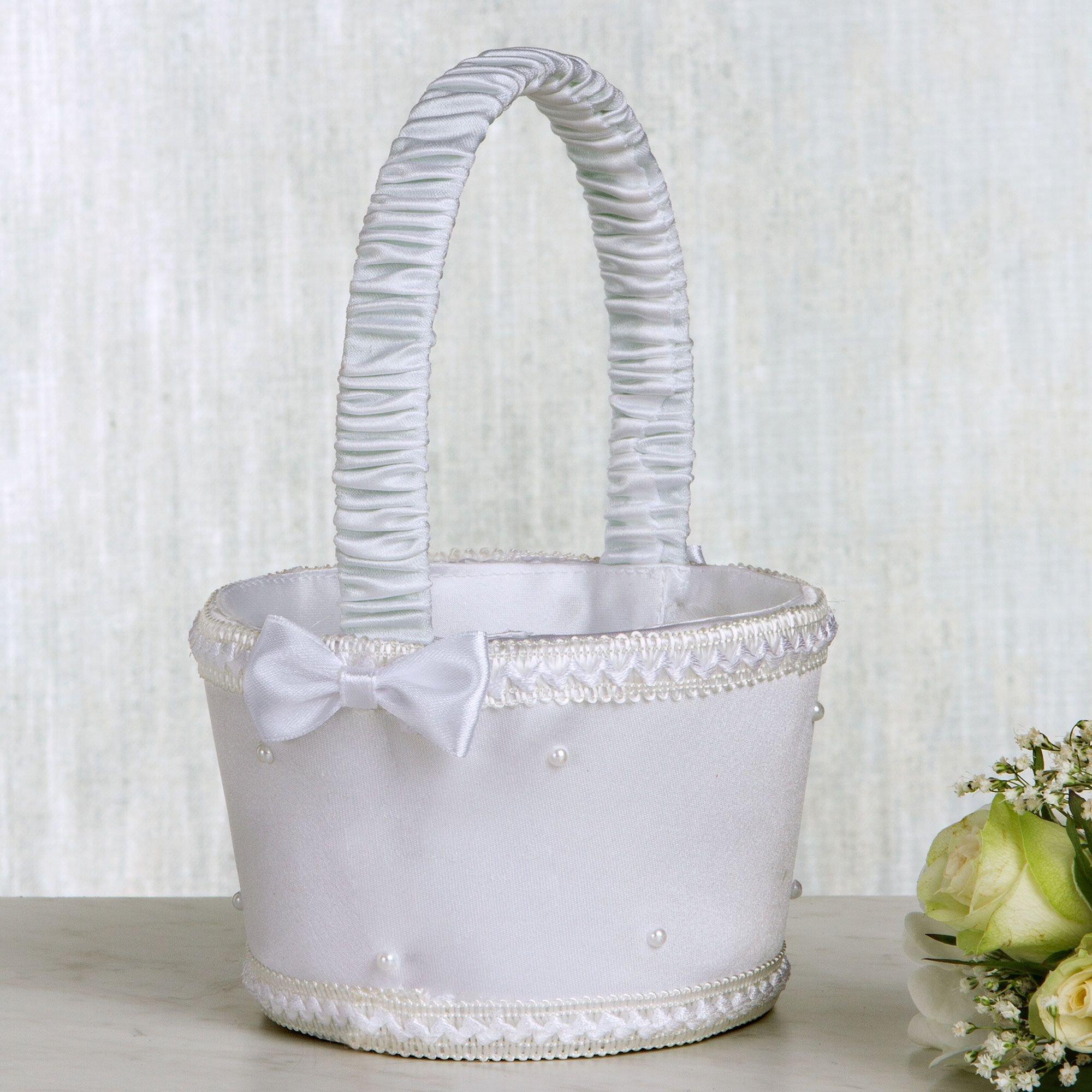 Flower Girl Basket, Assorted Colors
