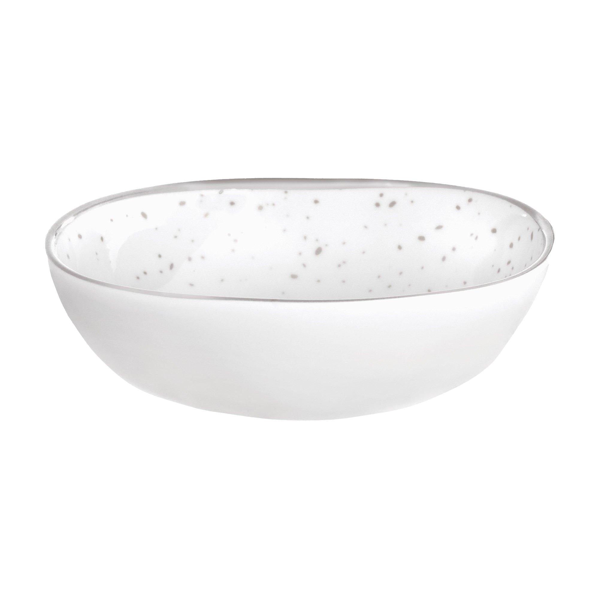 White With Speckles Melamine Bowl, 6.3in, 19.5oz, Assorted Colors