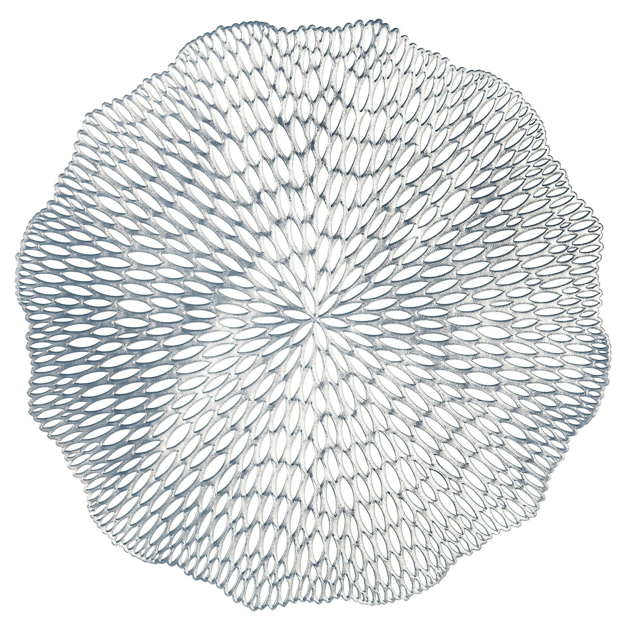Metallic Blossom Premium Vinyl Placemats, 14.5in, 4ct, Assorted Colors