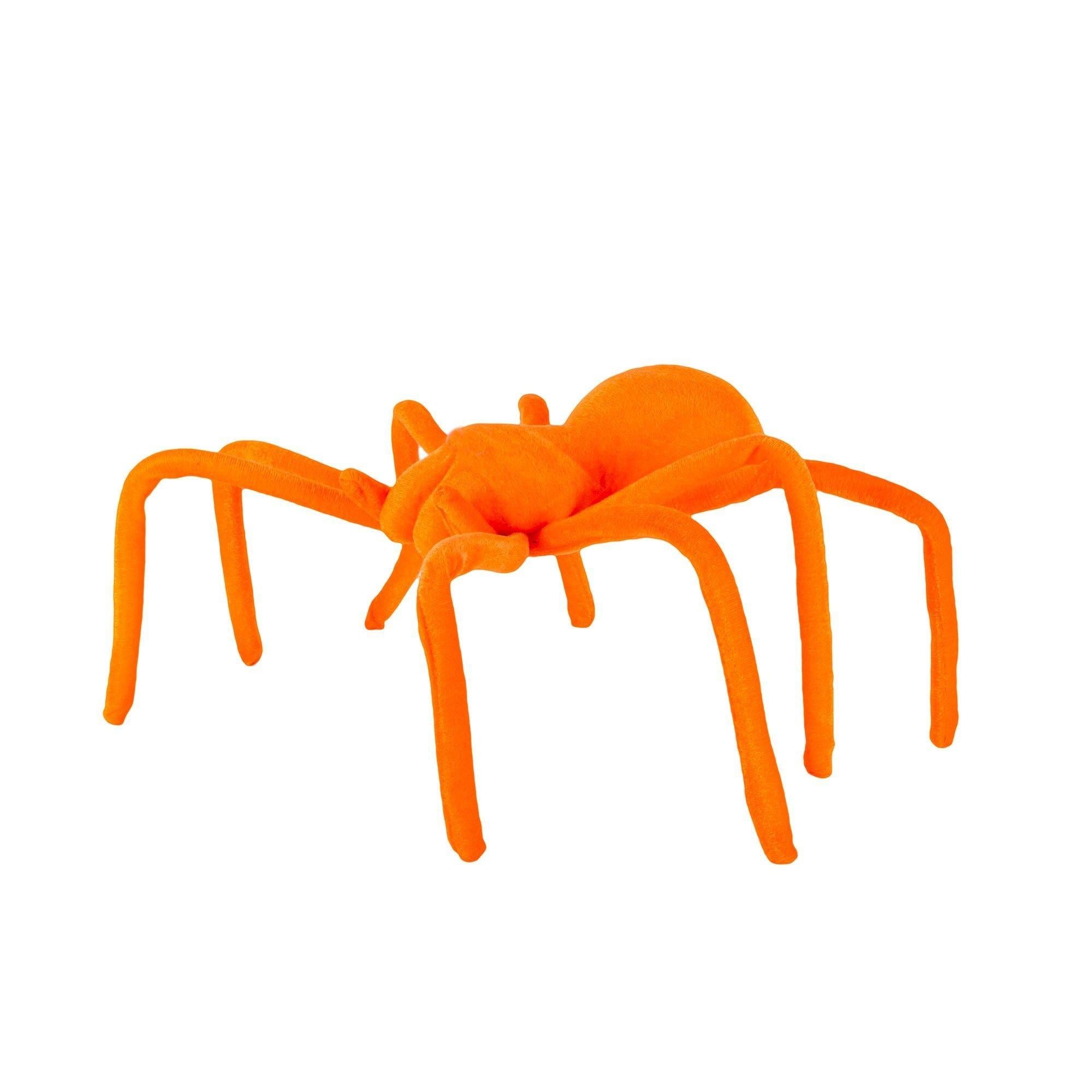 Neon Black Light Reactive Fabric Spider, 22.8in, Assorted Colors