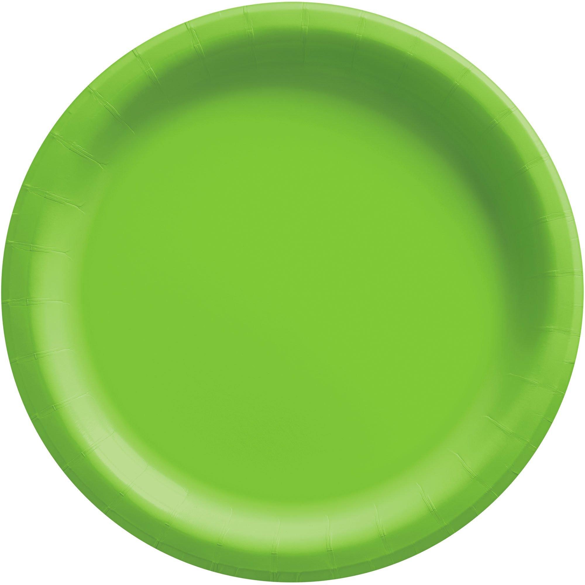 Extra Sturdy Paper Dinner Plates, 10in, Assorted Colors, Multiple Counts
