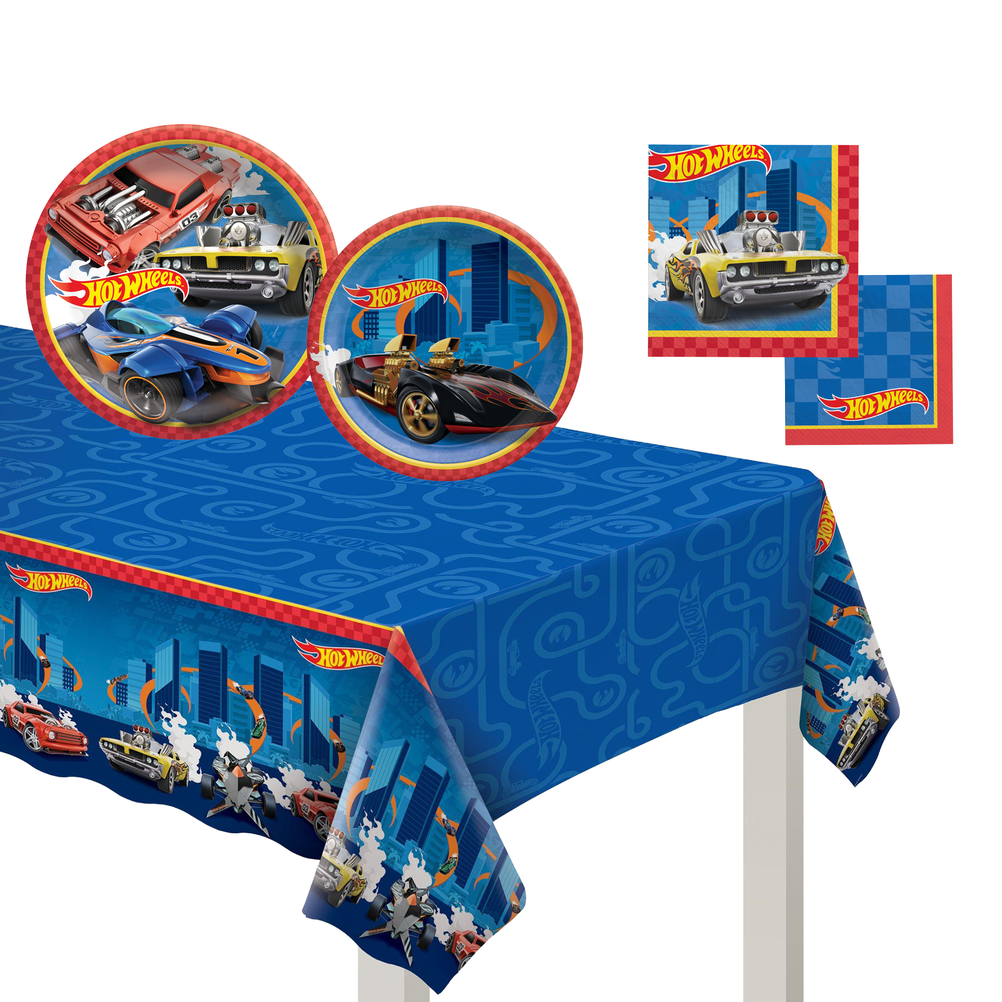 Hot Wheels Party Kit for 8 Guests