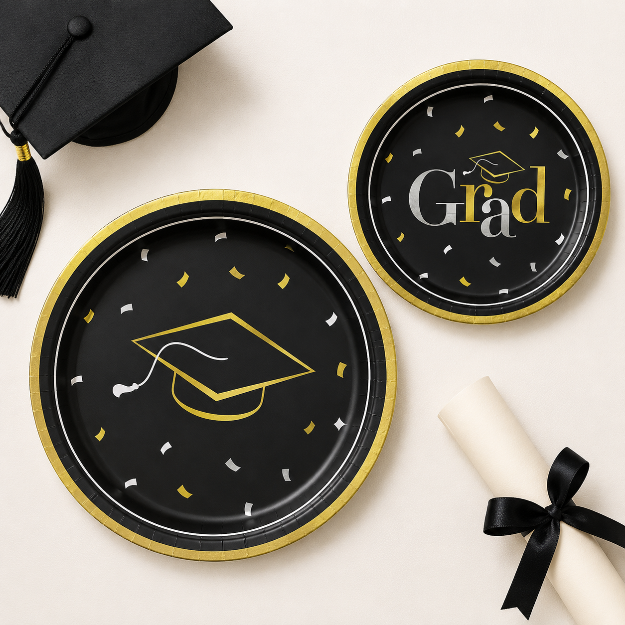 Class Dismissed Paper Plates, 8ct, Assorted Options