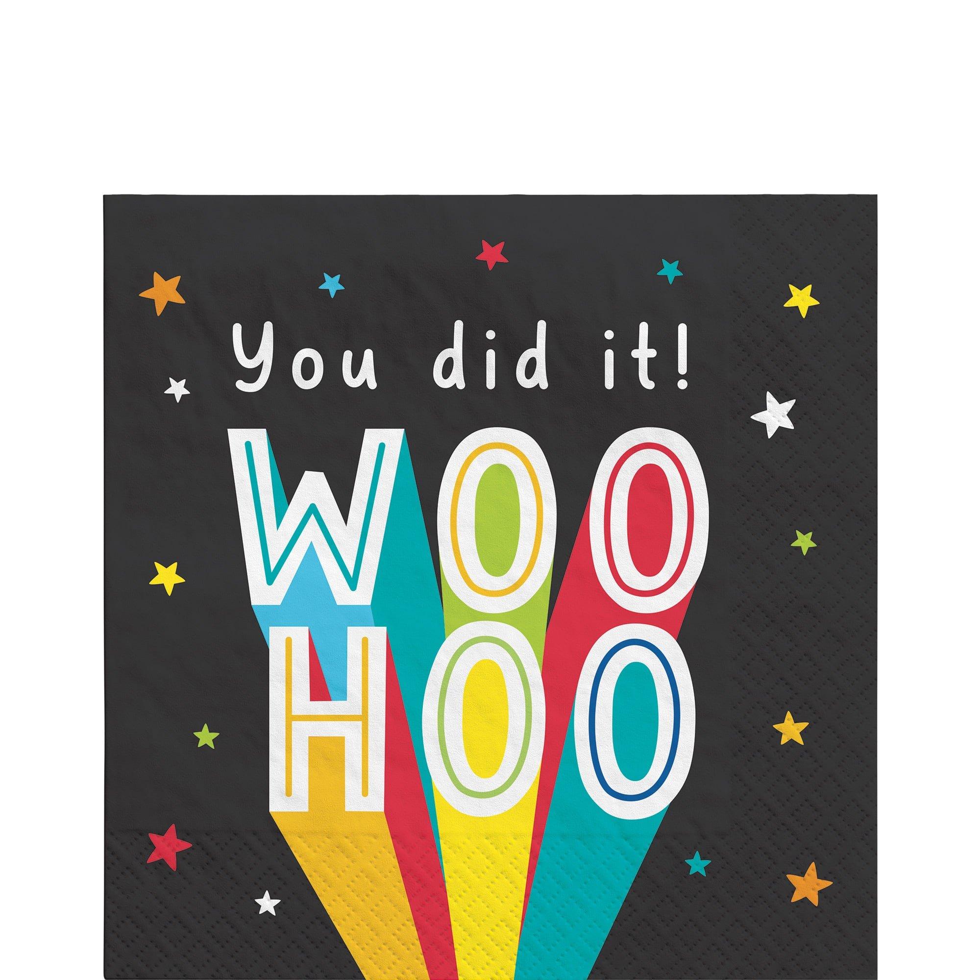Grad Fun Paper Lunch Napkins, 16ct, Assorted Options