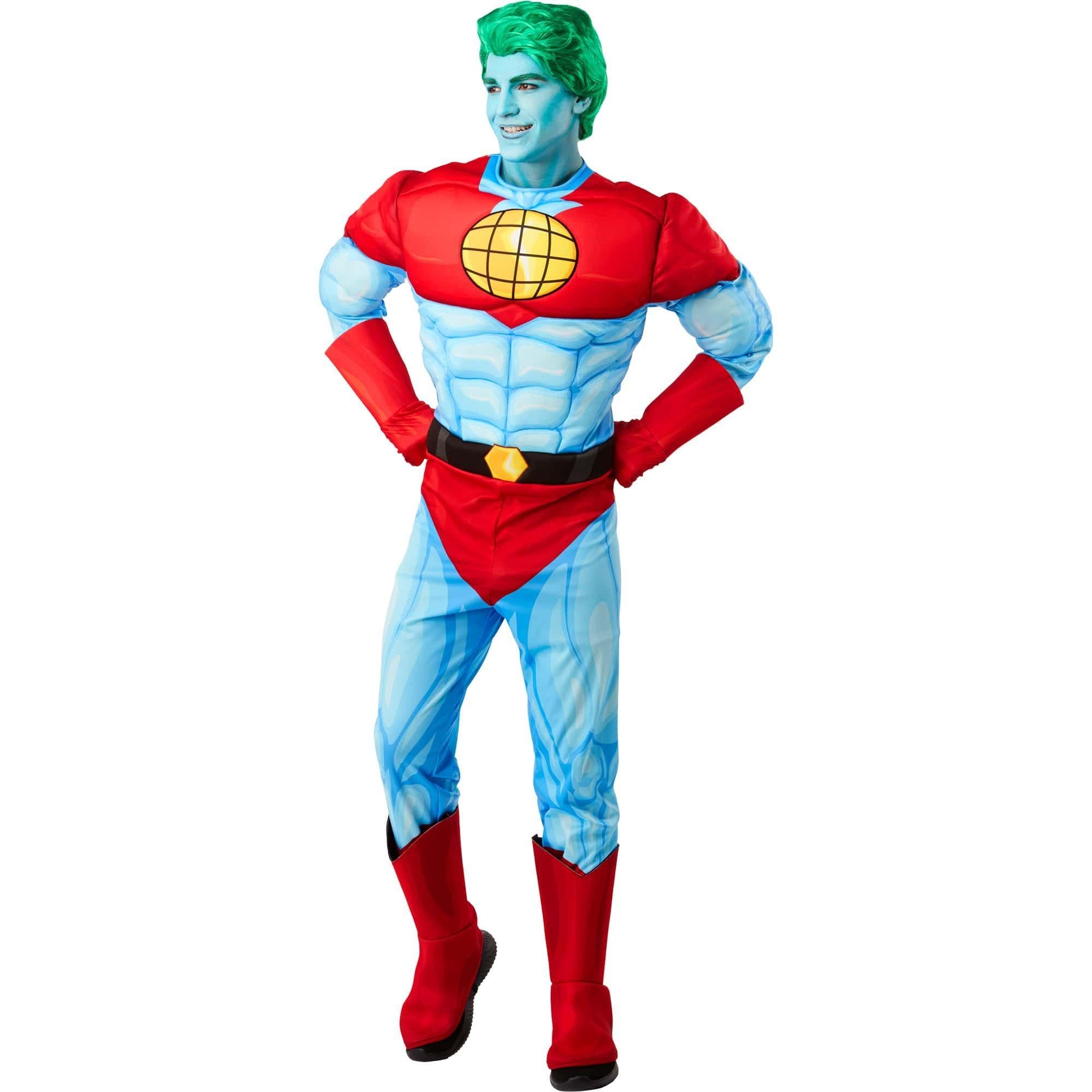 Men's Captain Planet Costume - Deluxe