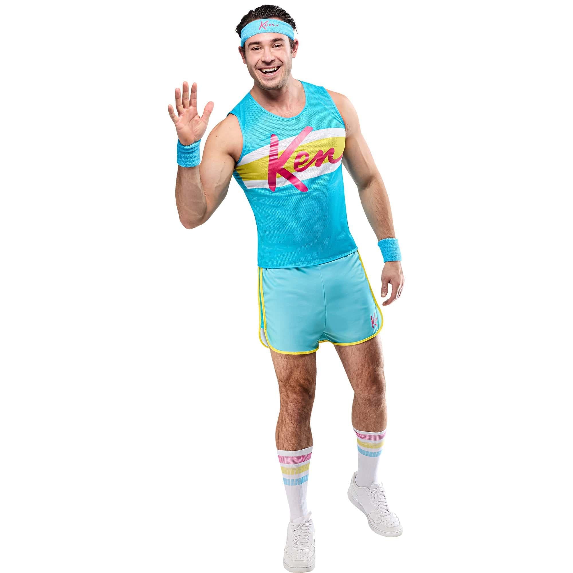 Men's Barbie Classic Exercise Ken Costume