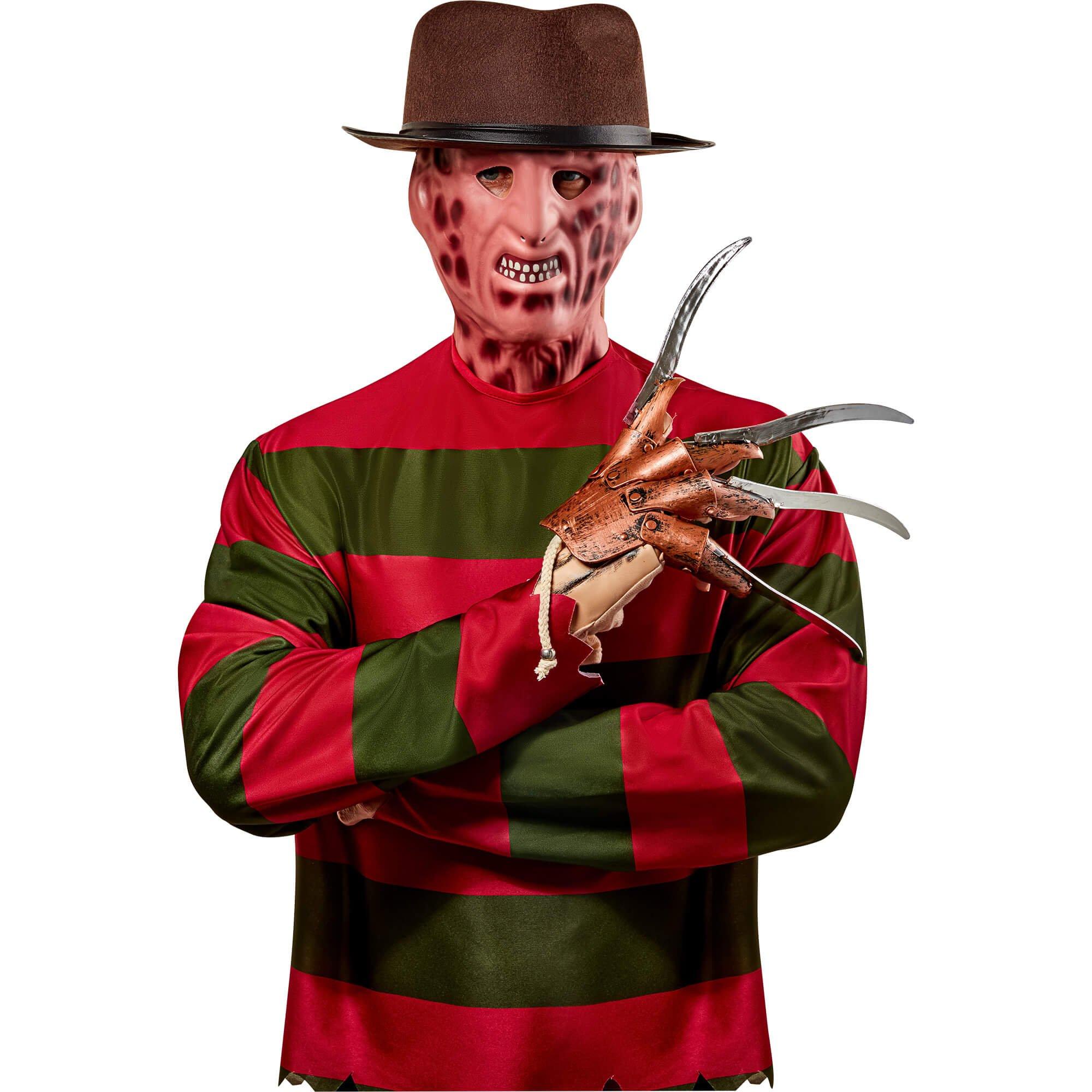 Men's A Nightmare on Elm Street Freddy Krueger Sweater and Mask Set