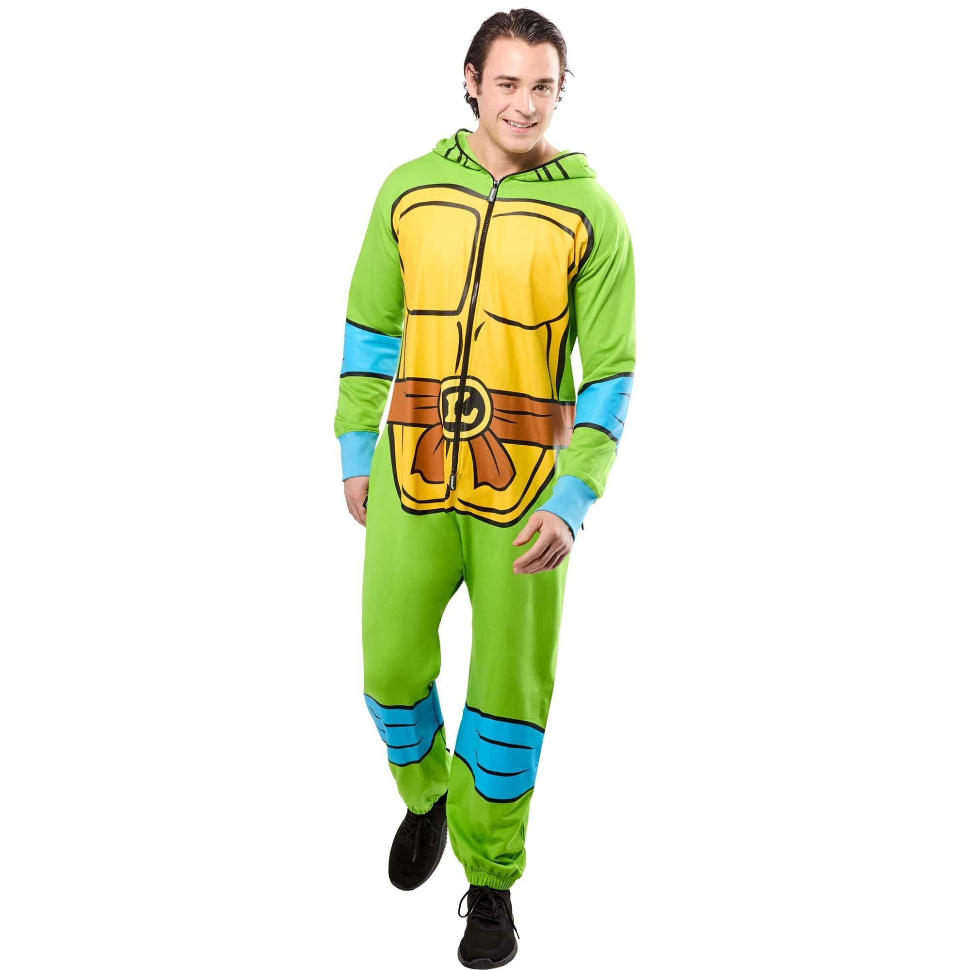 Adult Teenage Mutant Ninja Turtles Classic Leonardo Zipsters Costume