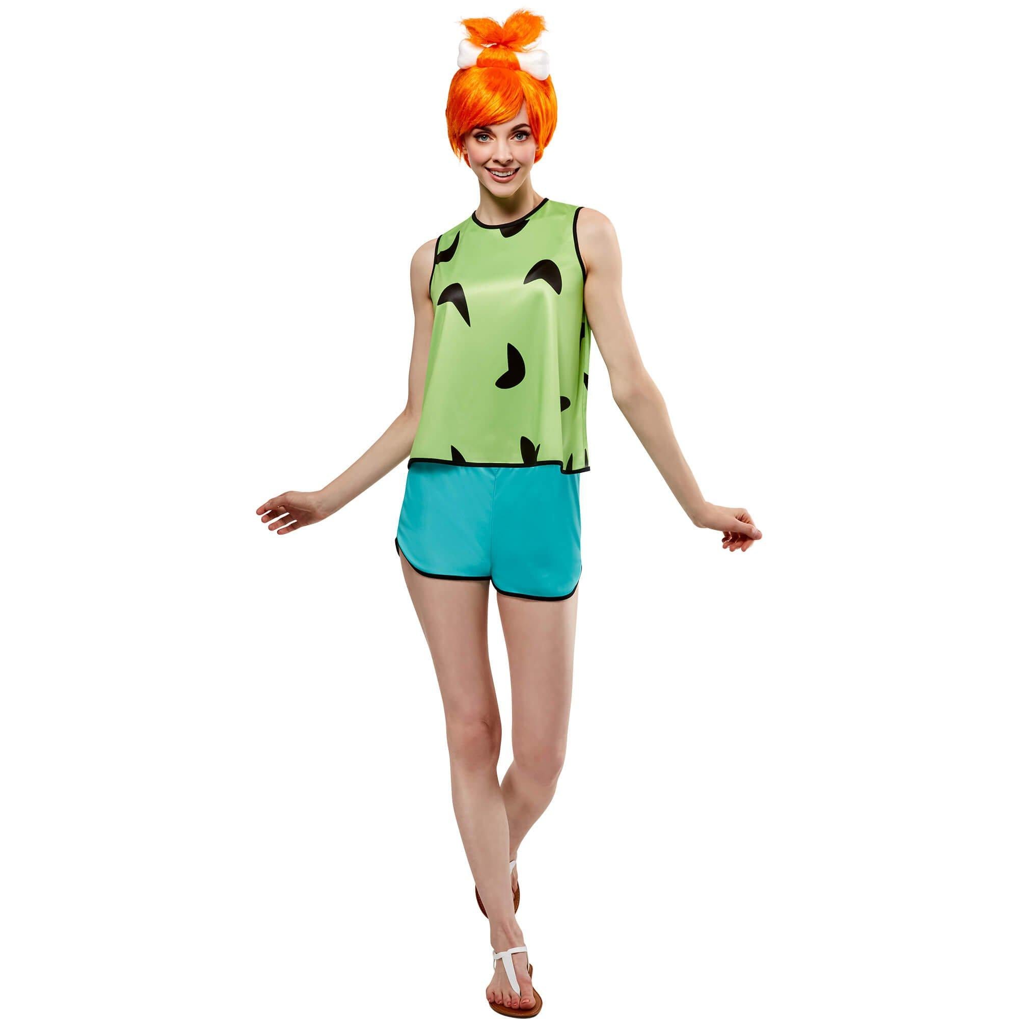 Women's The Flintstones Pebbles Costume with Wig