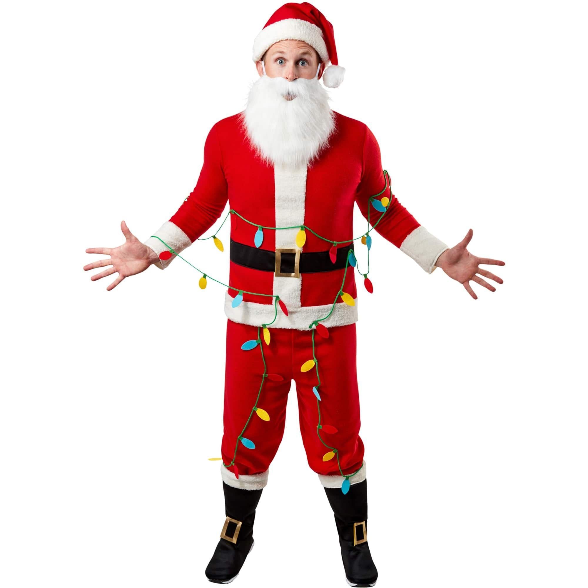 Men's National Lampoon's Christmas Vacation Clark Griswold Santa Costume