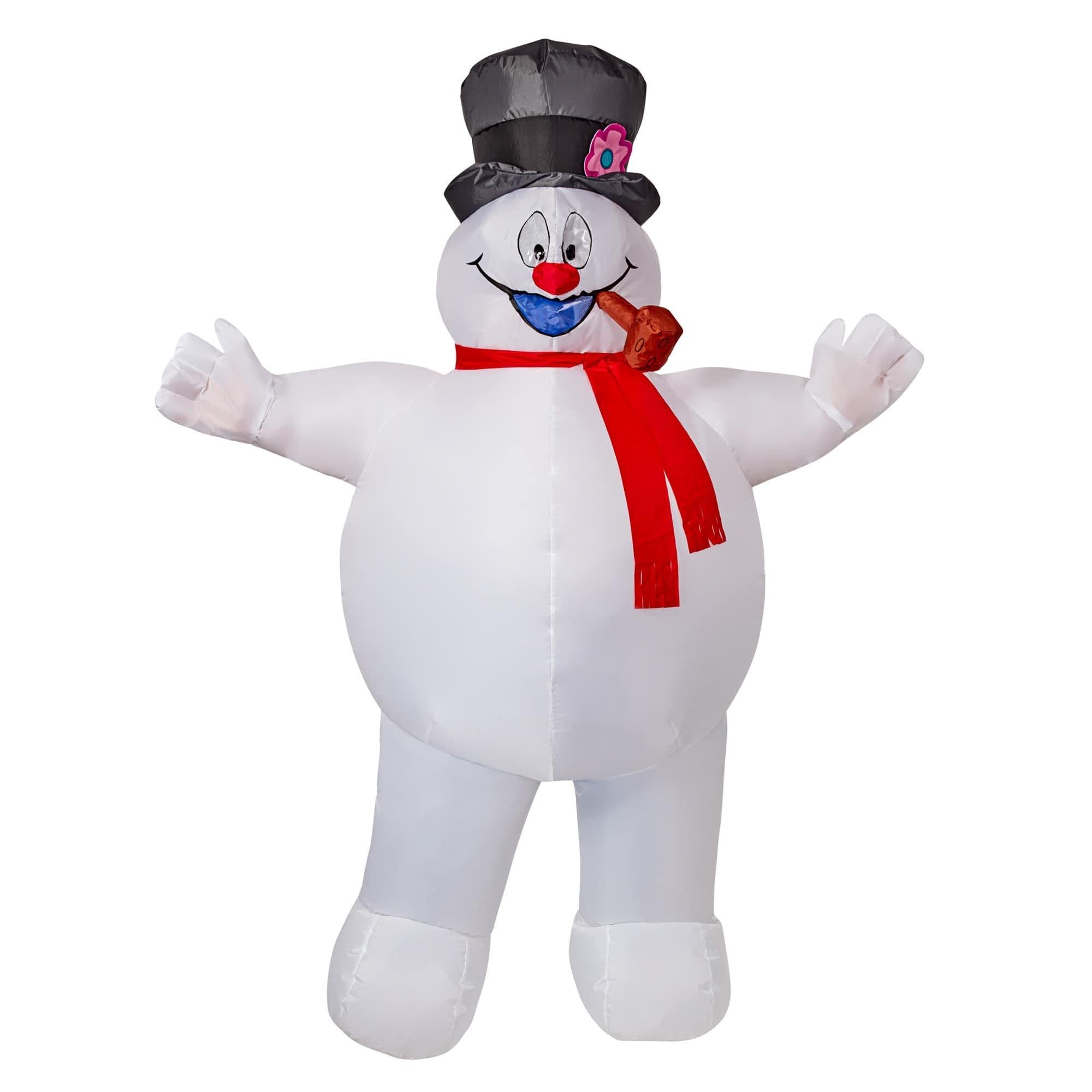 Adult Frosty the Snowman Inflatable Costume