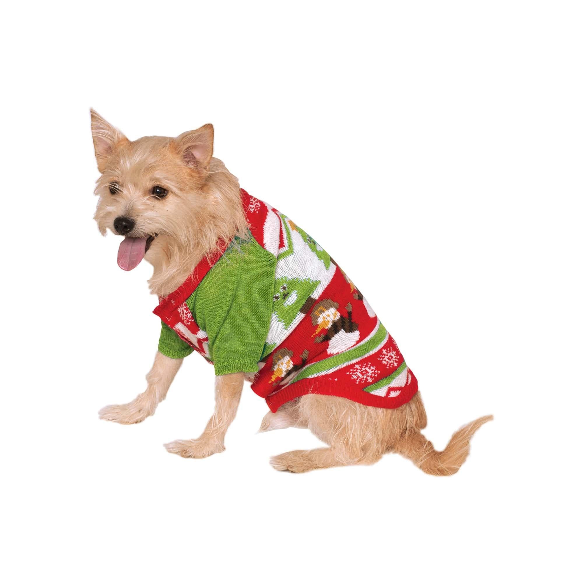 Snowman Ugly Christmas Pet Sweater
