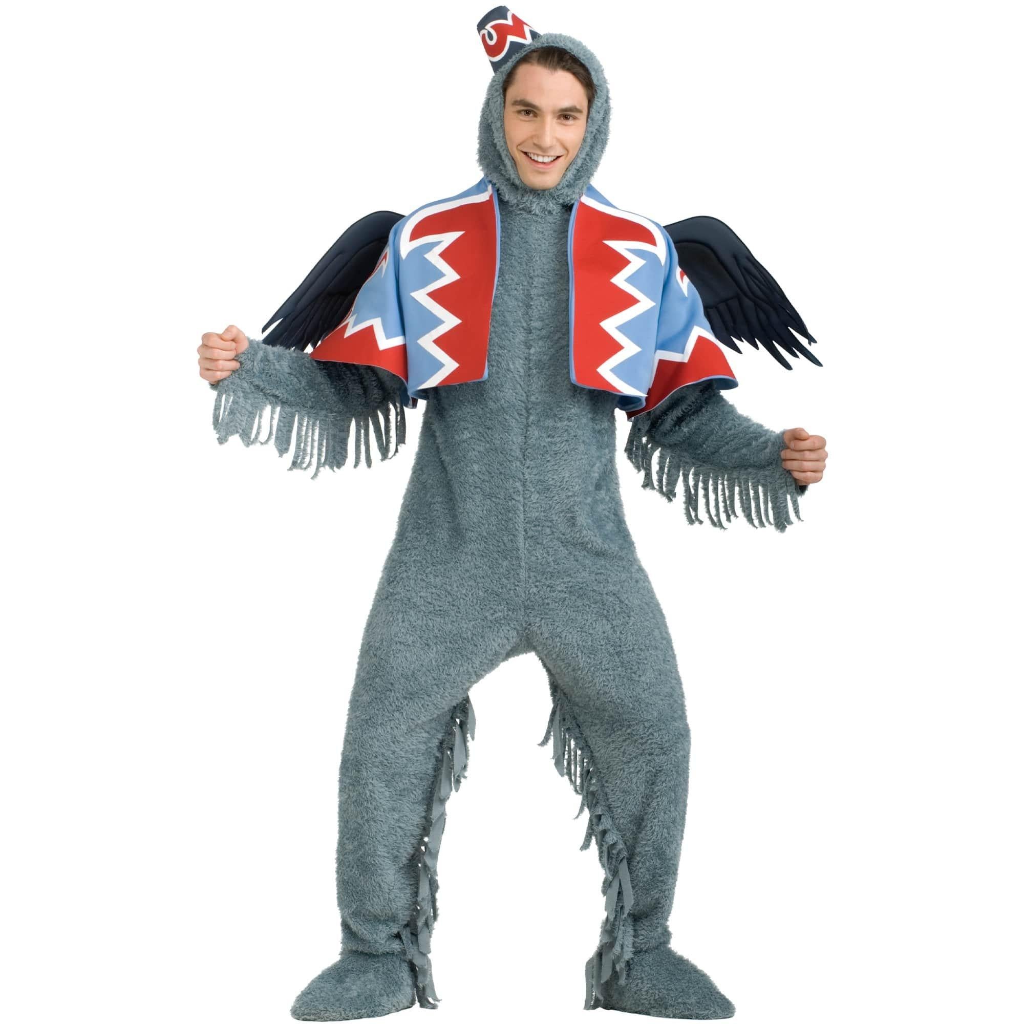 Adult Wizard of Oz Flying Monkey Deluxe Costume