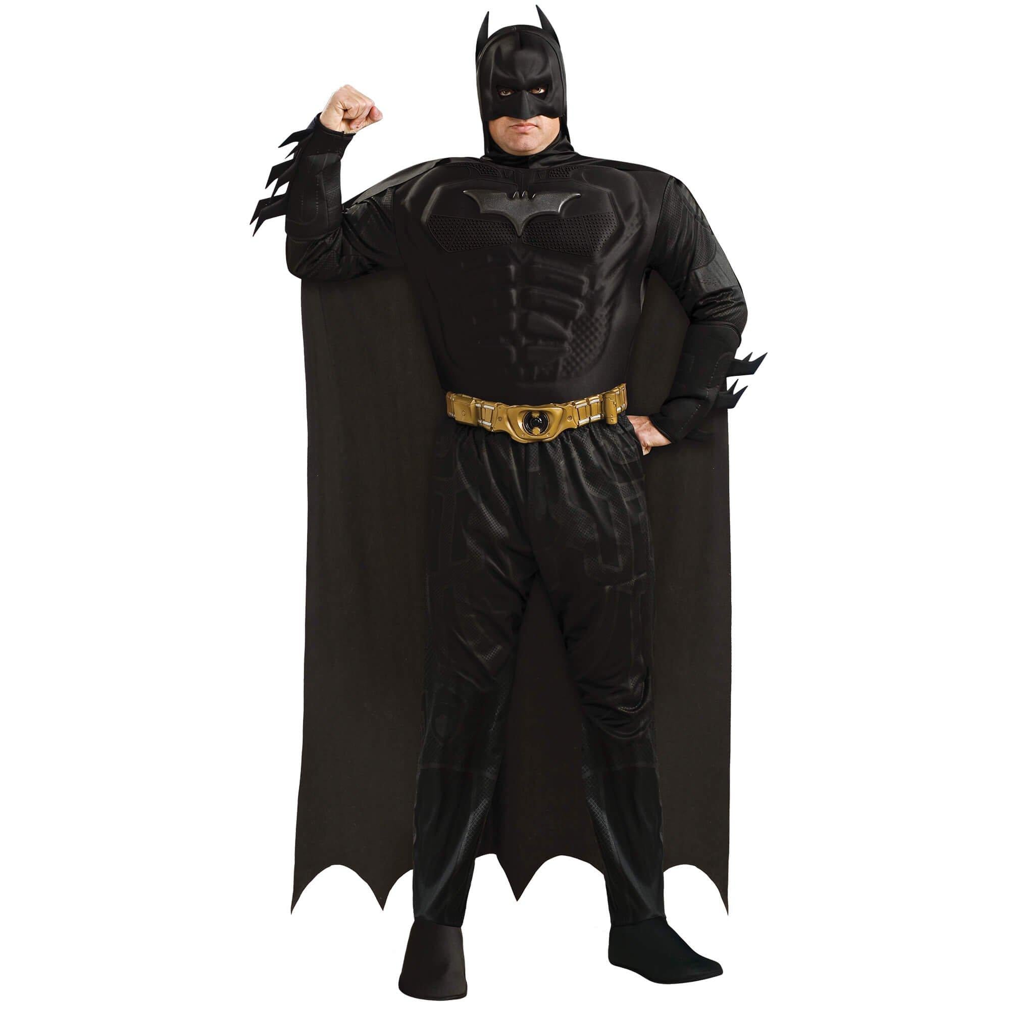 Adult Batman Muscle Costume Plus Size Deluxe - The Dark Knight Rises