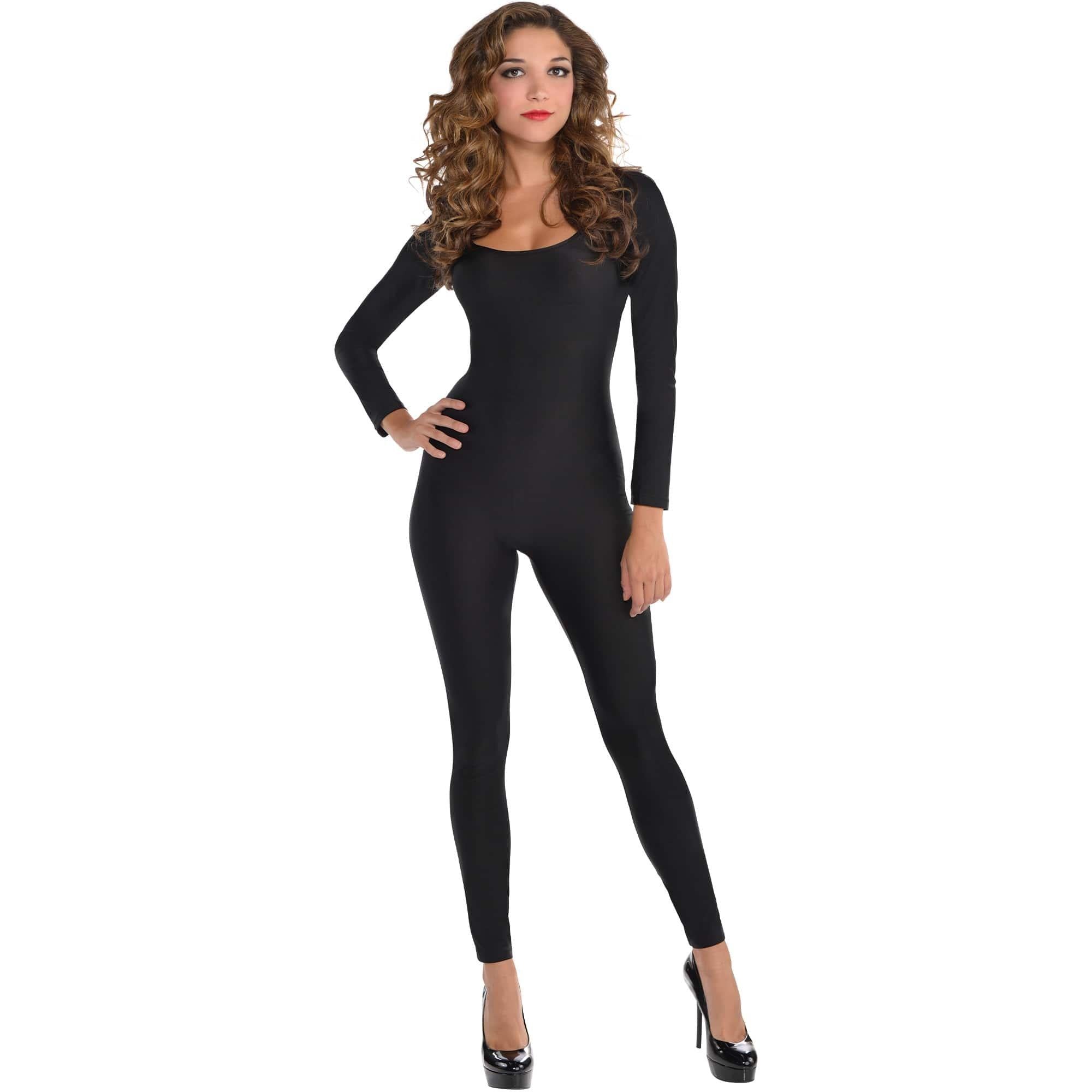 Adult Black Catsuit