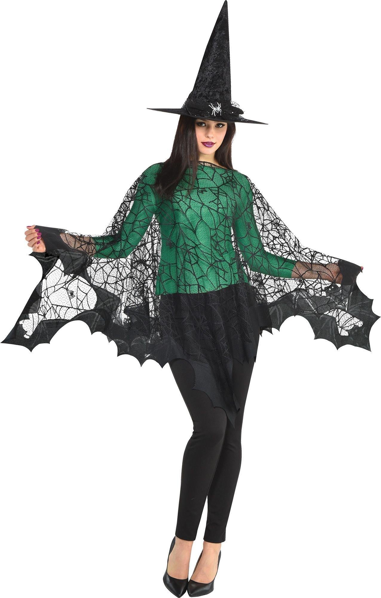 Spider Web Poncho