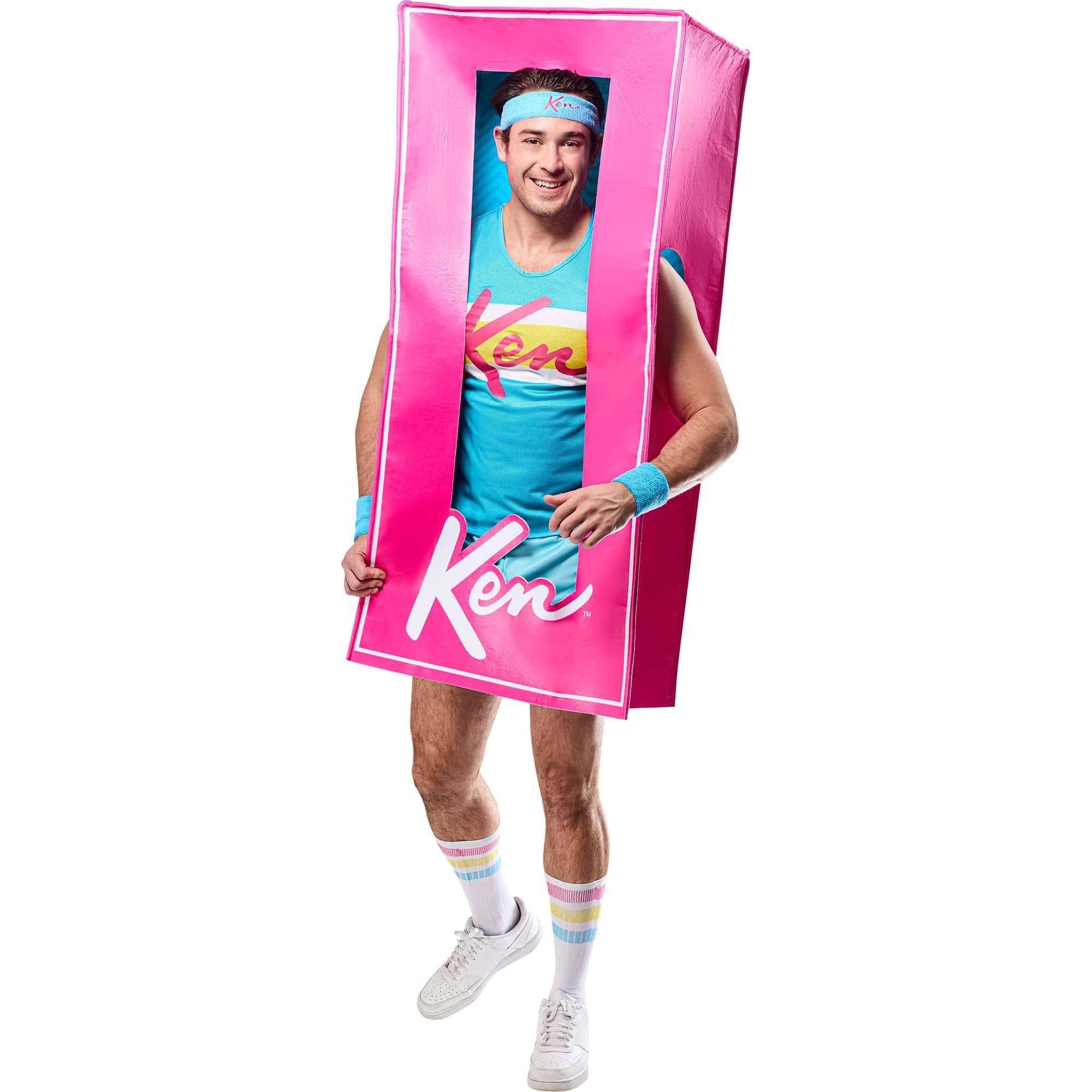 Men's Barbie Classic Ken Life-Size Doll Box Costume