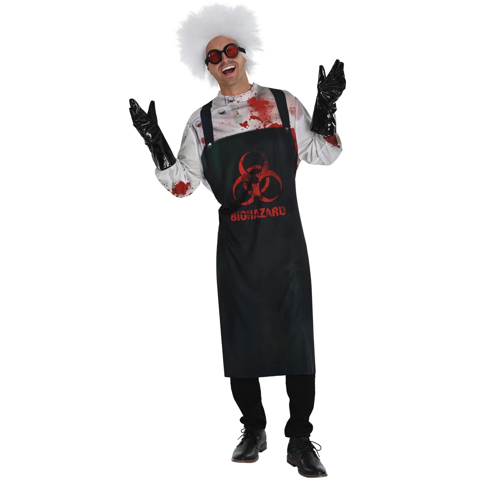 Sinister Scientist Costume ?C Adult ?C Accessories Set