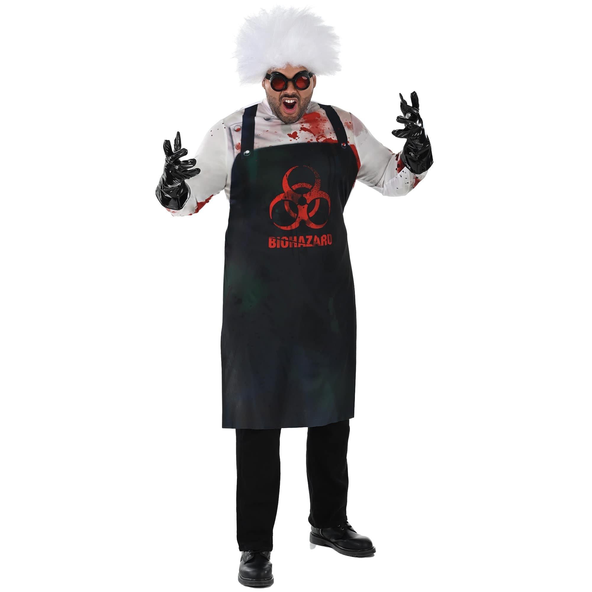 Sinister Scientist Plus Size Costume ?C Adult ?C Accessories Set