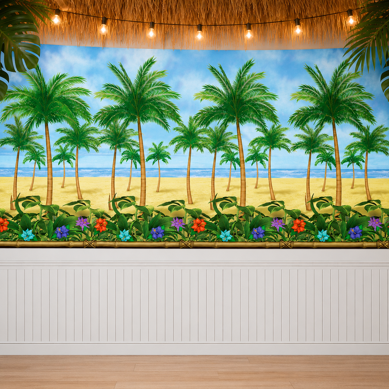 Palm Trees Room Roll