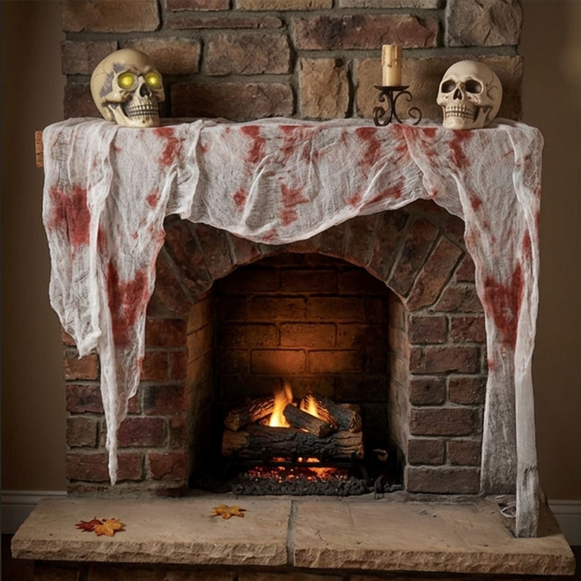 24-inch Bloody Gauze Drapery Decoration