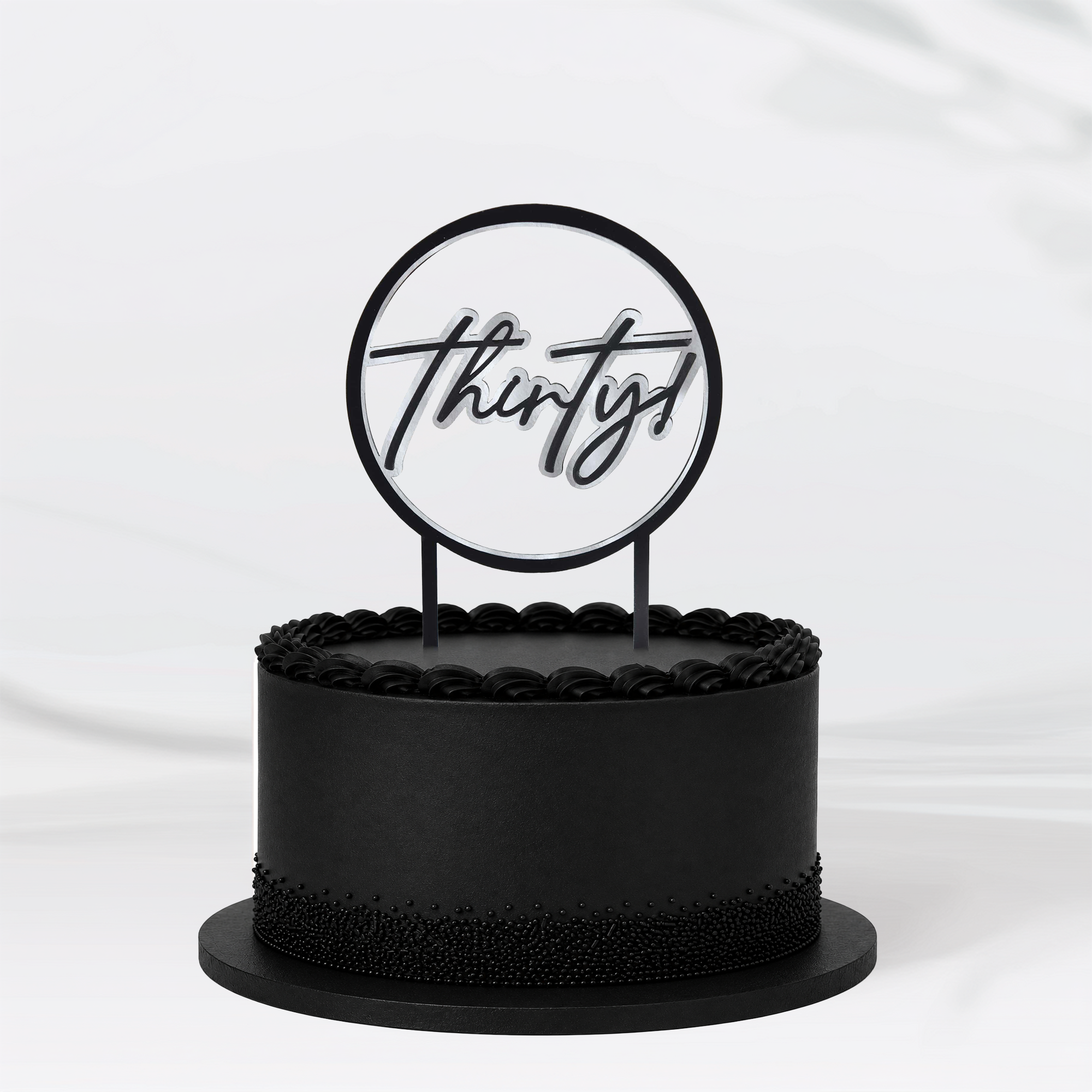 Thirty! Birthday Cake Topper