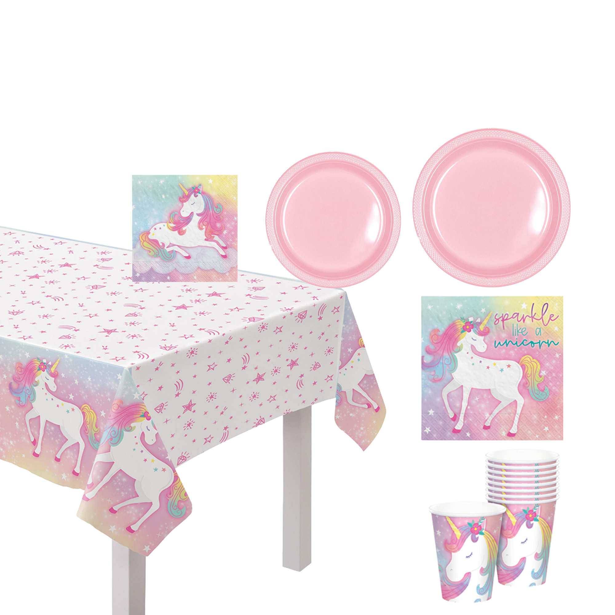 Unicorn Party Supplies Kit